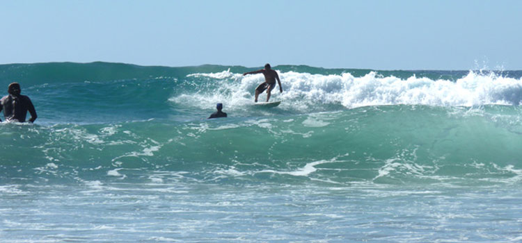 Surfing in Cerritos